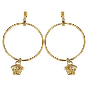 the Versace Medusa Hoop Earrings.